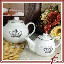 Antique ceramic teapots